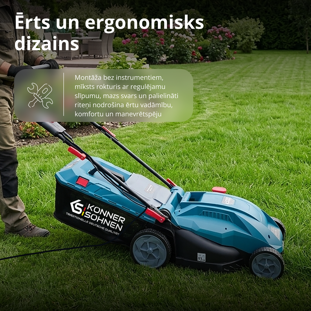 Elektriskā zāles pļaujmašīna KS 38LM16
