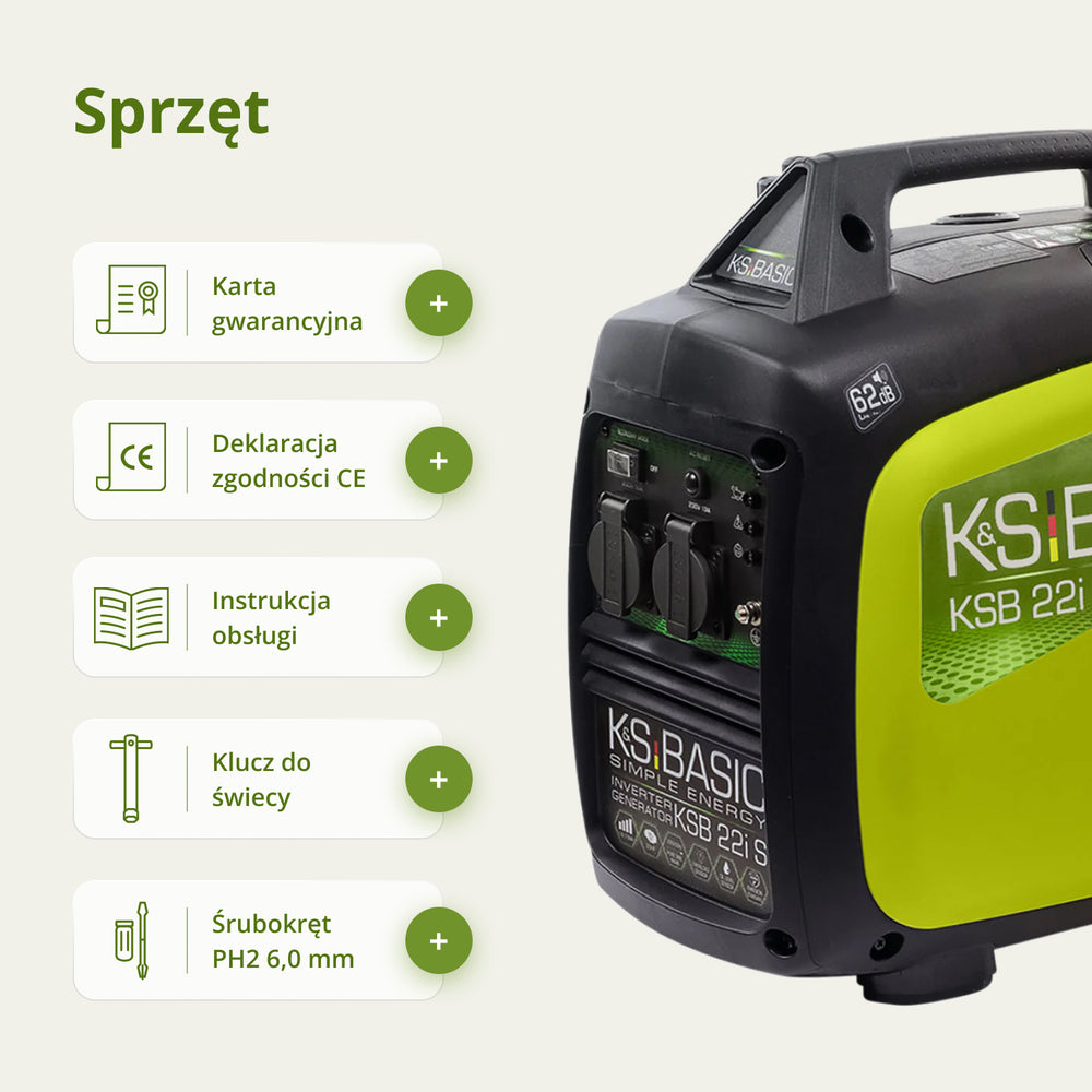 Generator inwertorowy KSB 22i S