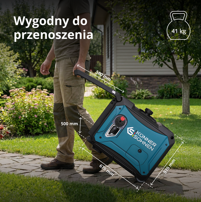 LPG/benzin inverteres generátor KS 4000iEG S