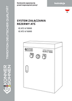 Automātiskais pārslēgšanas slēdzis KS ATS 4/100HD, KS ATS 4/160HD