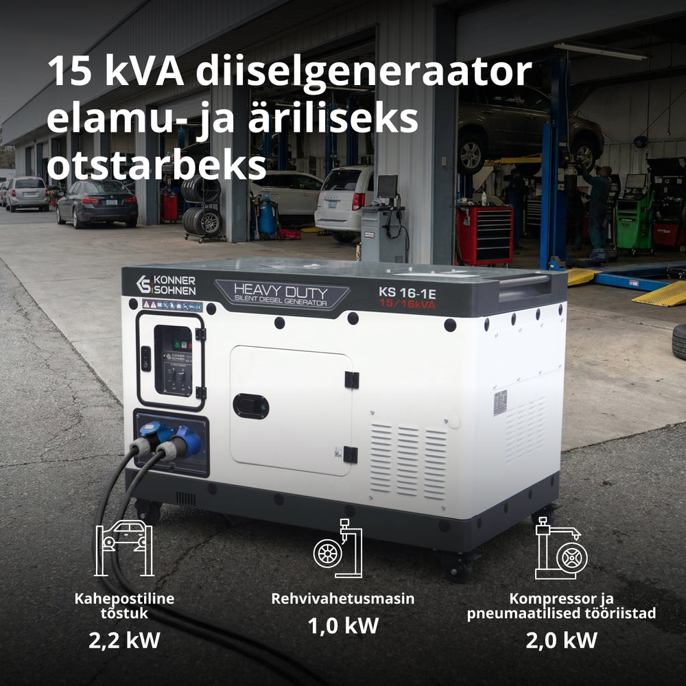Diiselgeneraator KS 16-1E