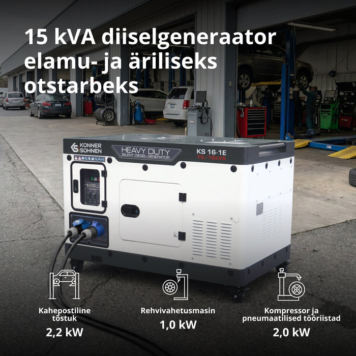 Diiselgeneraator KS 16-1E