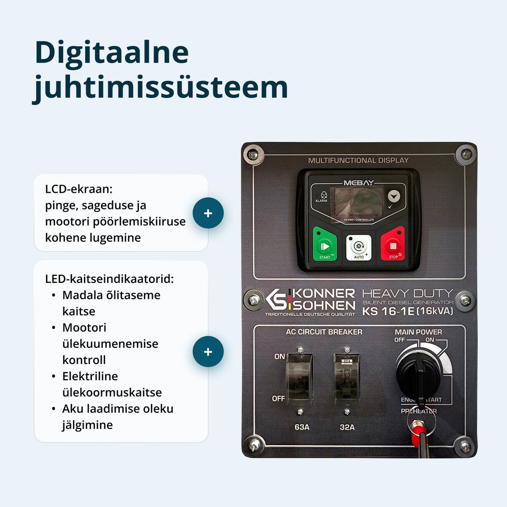 Diiselgeneraator KS 16-1E