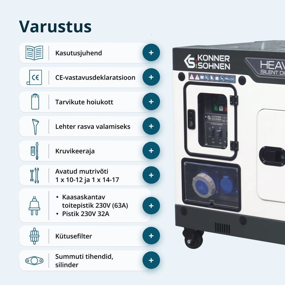 Diiselgeneraator KS 16-1E