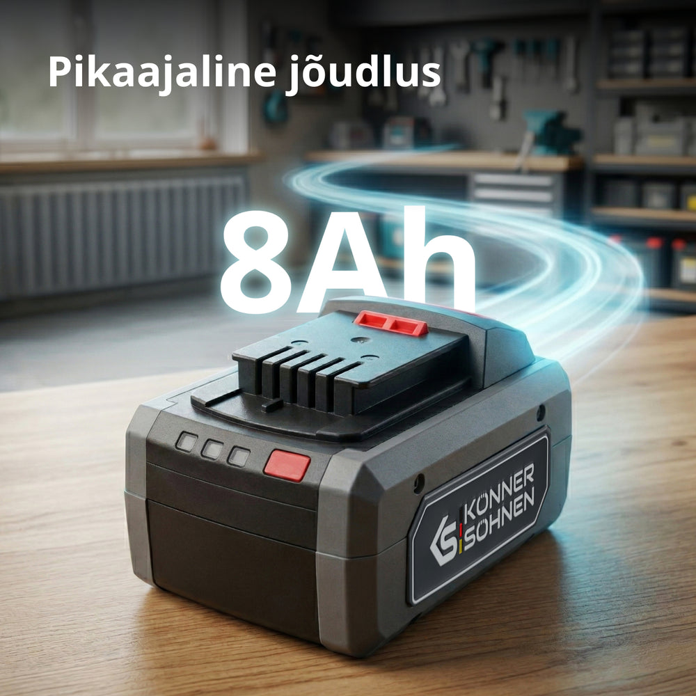 20V liitiumaku KS 20V8-2