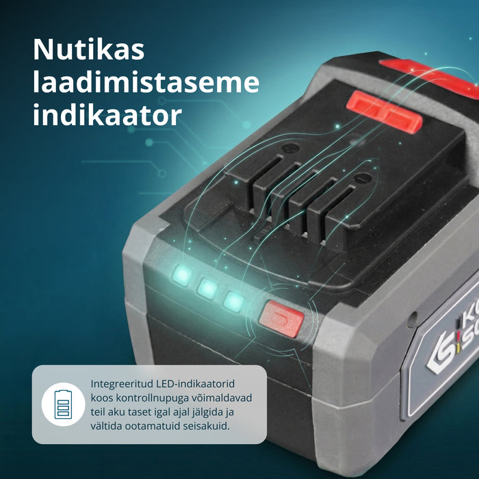 20V liitiumaku KS 20V8-2