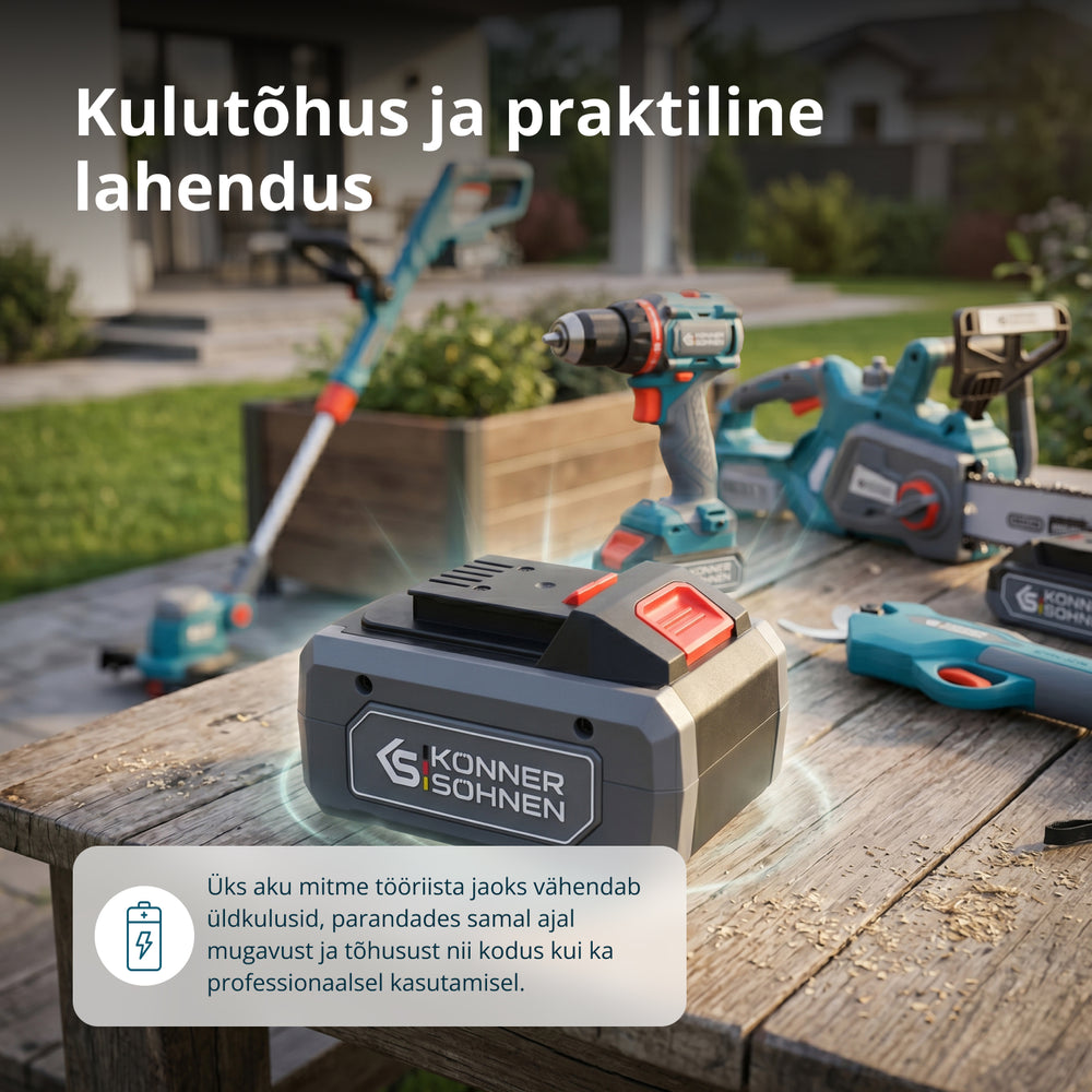 20V liitiumaku KS 20V8-2