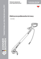 Elektryczna podkaszarka do trawy KS GT-250