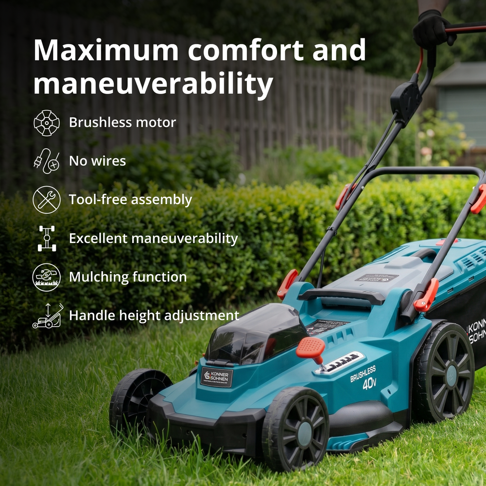 Cordless lawn mower KS 43LM-40V