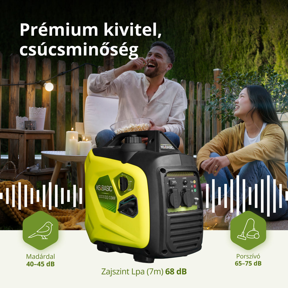 Inverter Generátor KSB 33i S