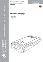Paleidimo įrenginys KS JS-1000, KS JS-1400