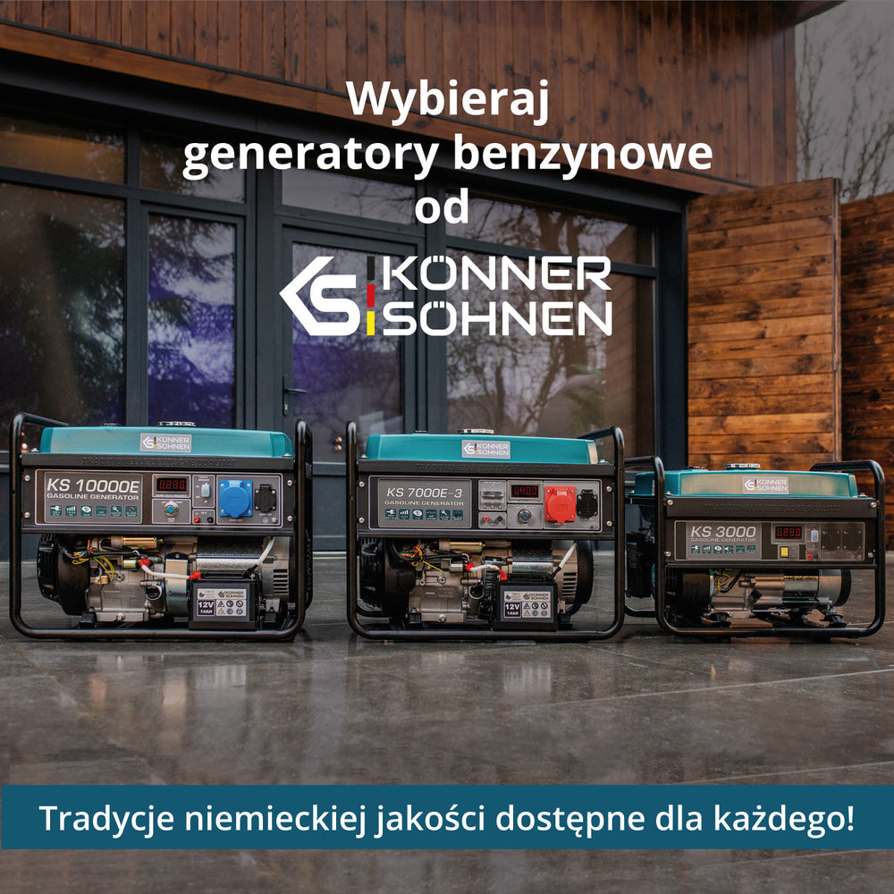 Benzingenerátor „Könner & Söhnen” KS 3000E