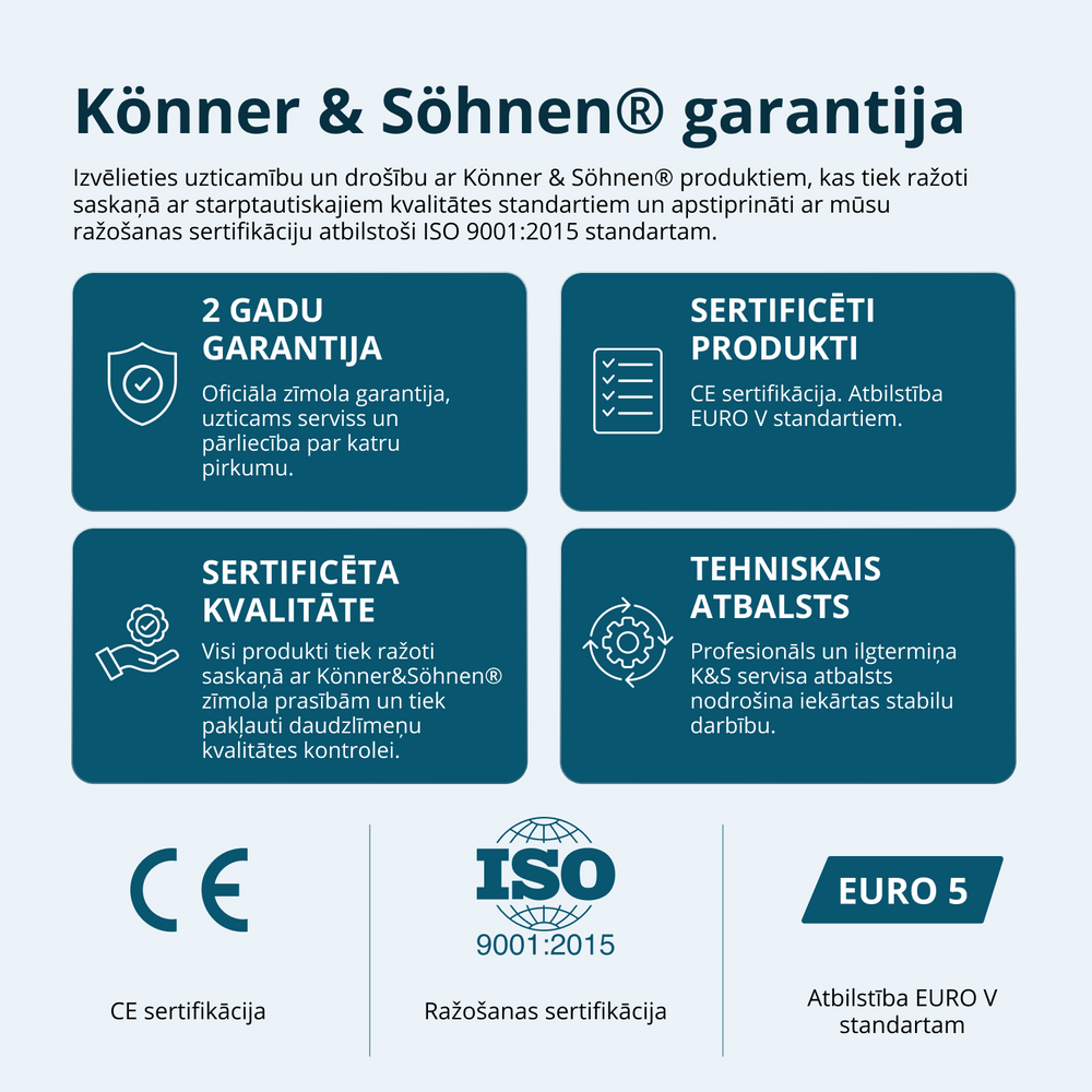 LPG/benzīna invertora ģenerators KS 4000iEG S