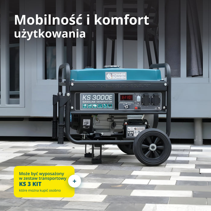 Benzingenerátor „Könner & Söhnen” KS 3000E