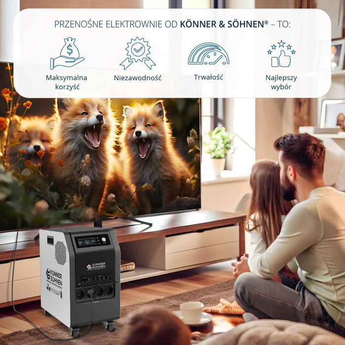 KS 3000PS 3-in-1 Nešiojama Energijos Stotis