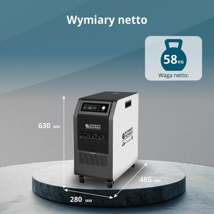 Kaasaskantav elektrijaam 3-ühes KS 5200PS
