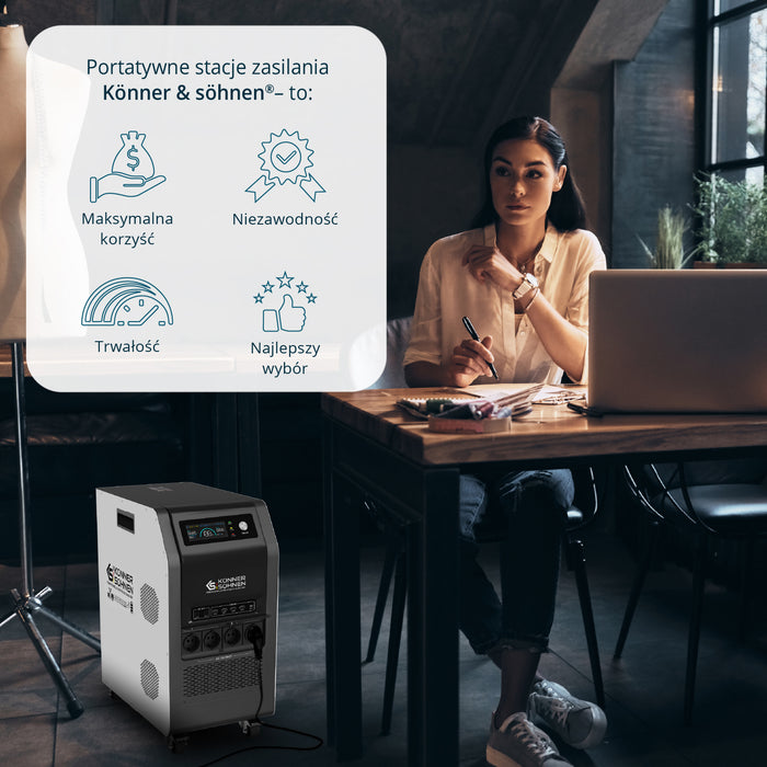 Kaasaskantav elektrijaam 3-ühes KS 5200PS
