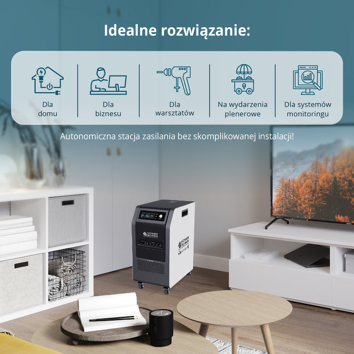 Kaasaskantav elektrijaam 3-ühes KS 5200PS