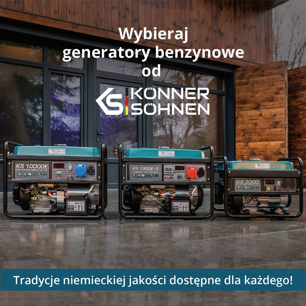 Bensiinigeneraator "Könner & Söhnen" KS 7000E ATS