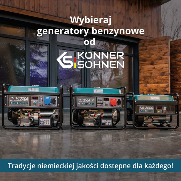 Bensiinigeneraator "Könner & Söhnen" KS 7000E ATS
