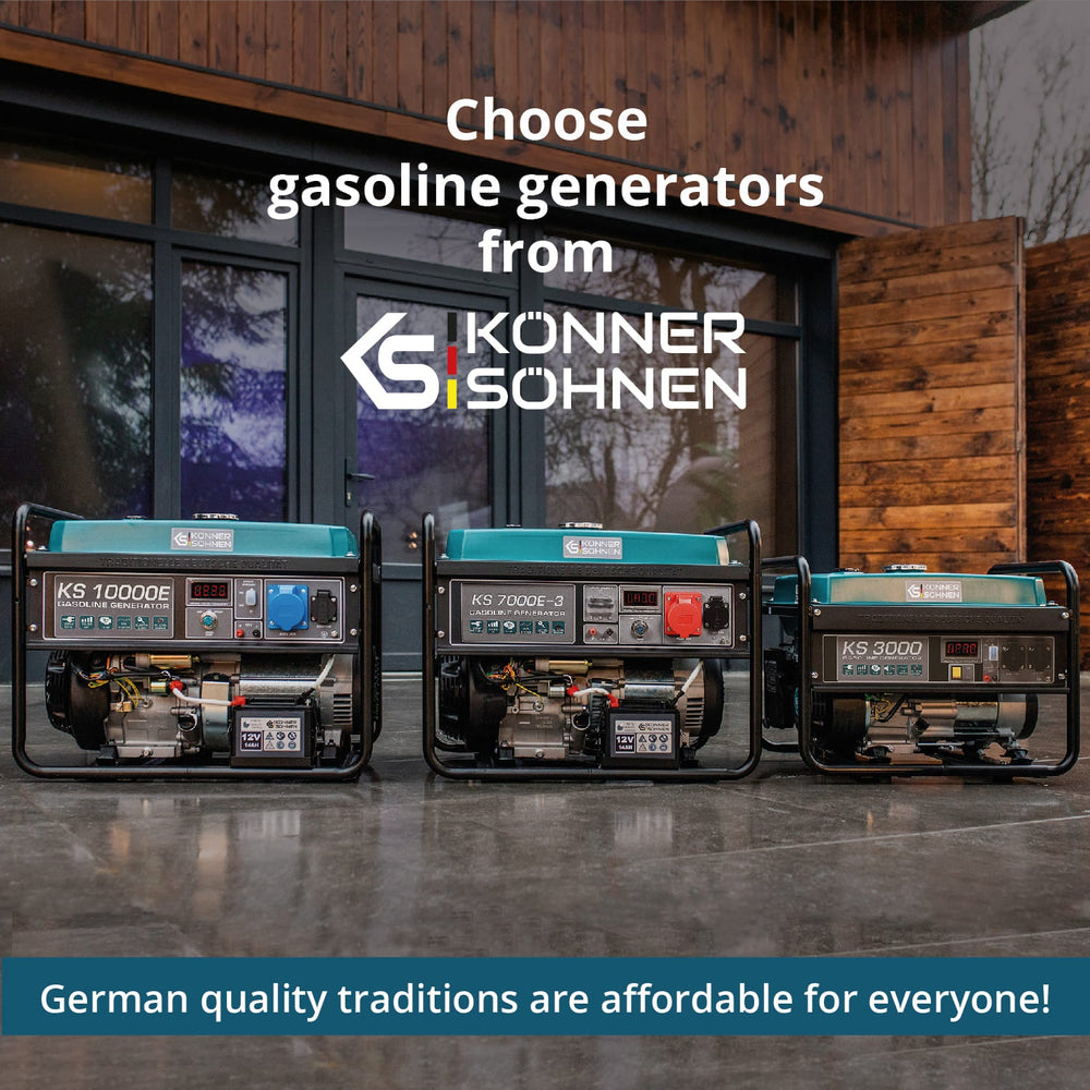 Gasoline generator "Könner & Söhnen" KS 7000E
