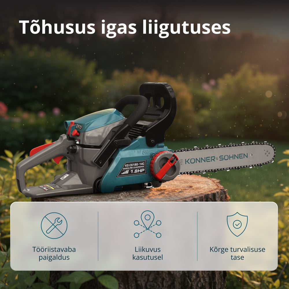 Bensiinimootorsaag KS CS18G-14C