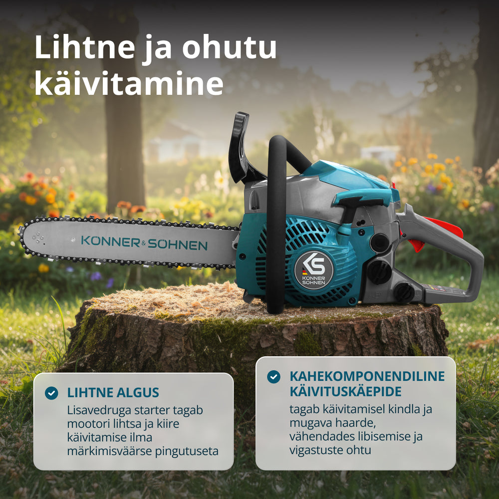 Bensiinimootorsaag KS CS18G-14C