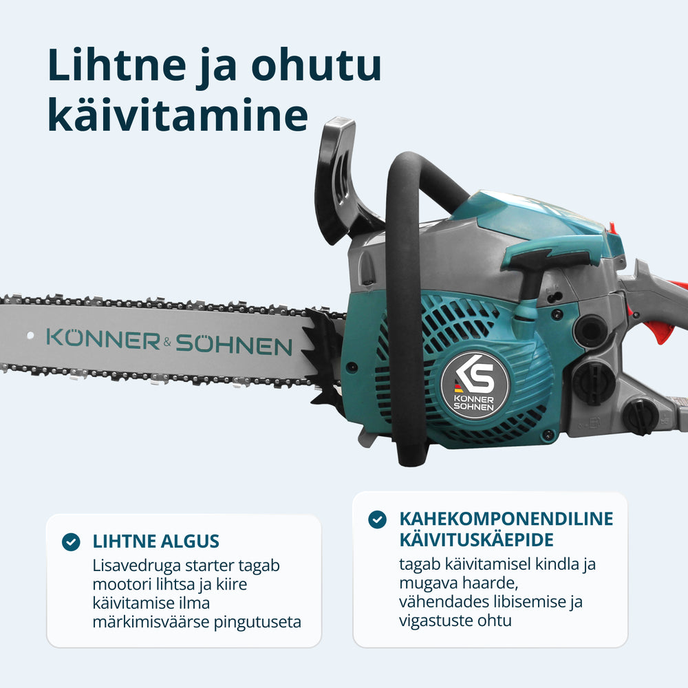 Bensiinimootorsaag KS CS20G-16
