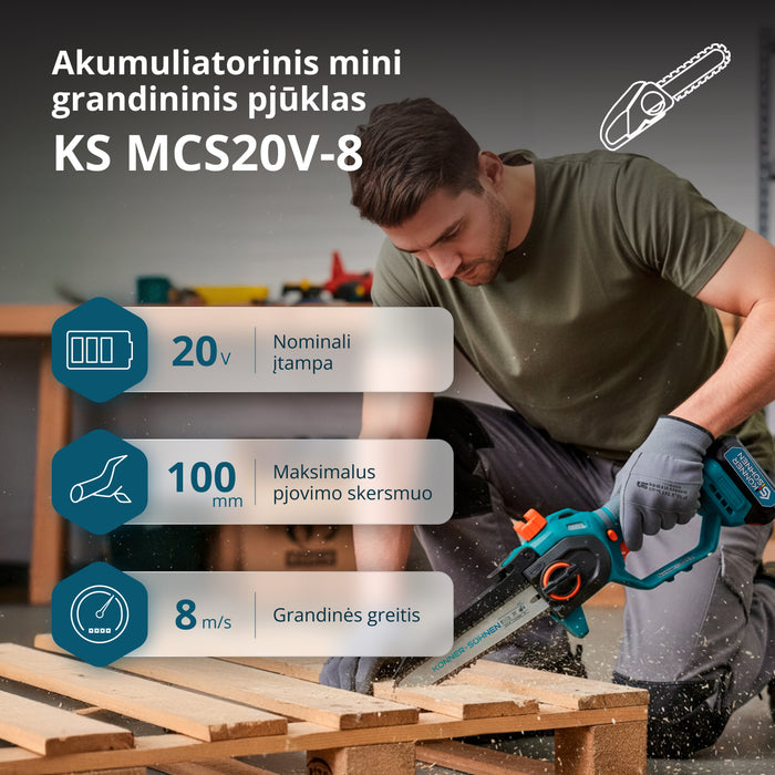 Reklaminis genėjimo rinkinys KS MCS-CSP-SET