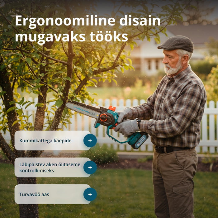 Juhtmeta Mini Kettsaag KS MCS20V-8 Korpus