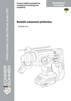 Belaidis sukamasis plaktukas KS RH20V-22-4