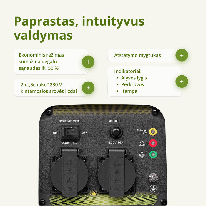 Inverterinis generatorius KSB 33i S