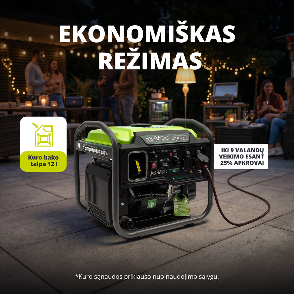 Inverterinis generatorius KSB 55i