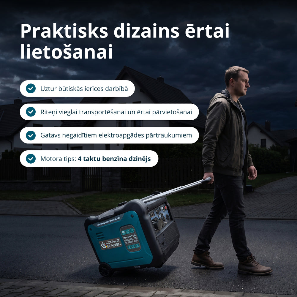 Inverterinis generatorius KS 5500iE S ATSR