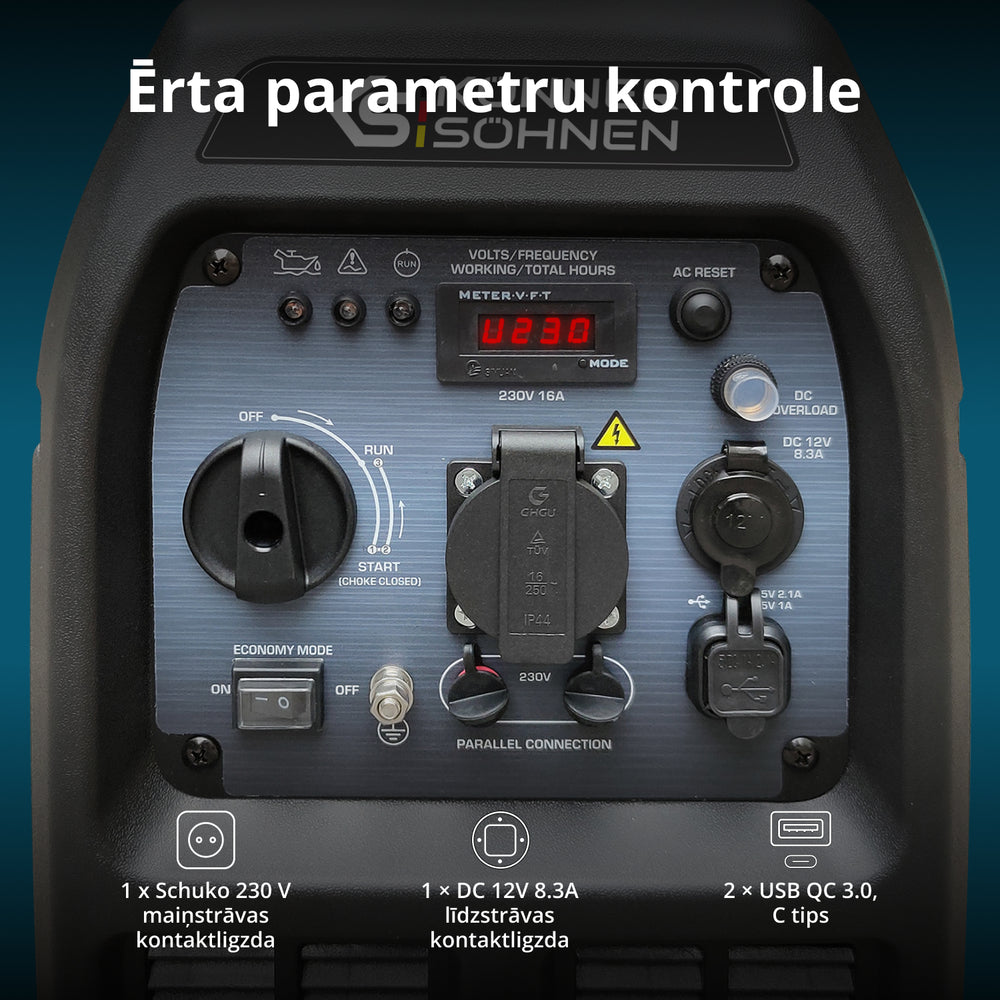 Invertora ģenerators KS 3100i S
