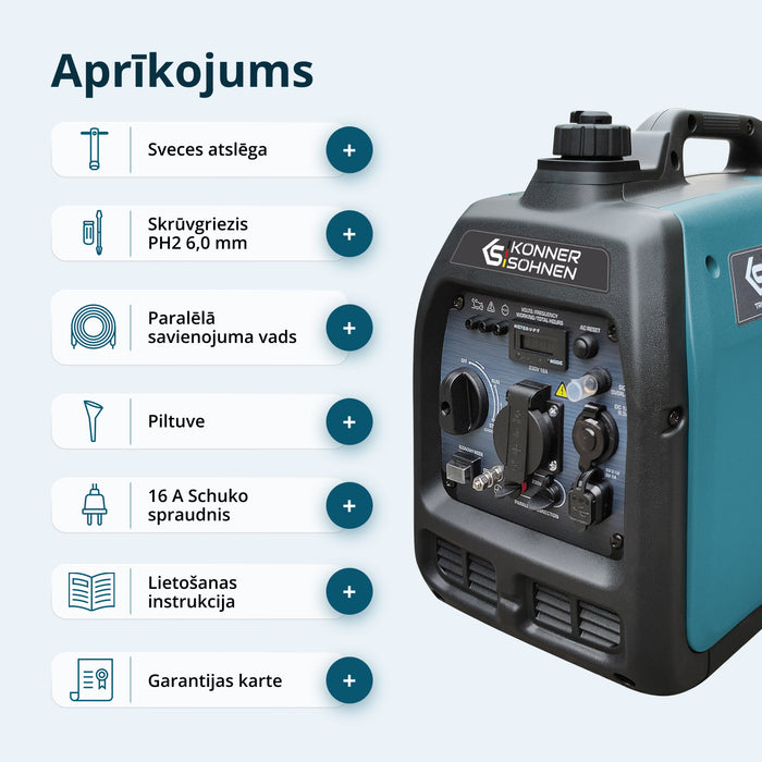 Invertora ģenerators KS 3100i S