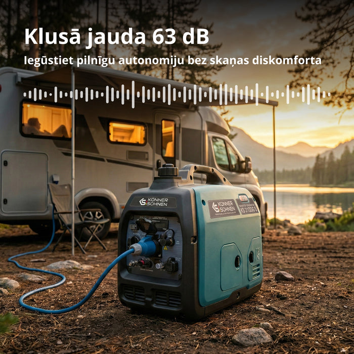 LPG/benzīna invertora ģenerators KS 3100iG S