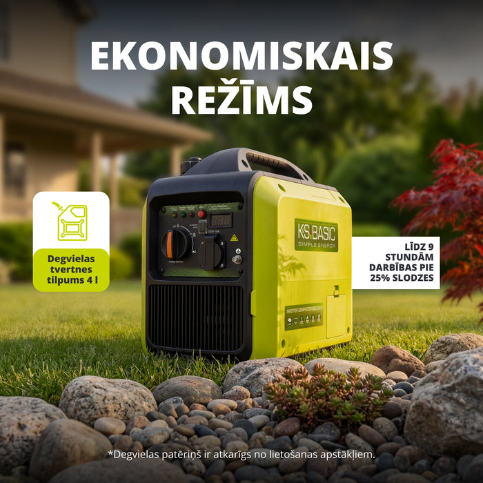 Invertora ģenerators KSB 20i S