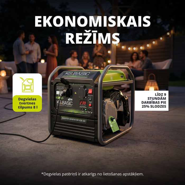 Invertora ģenerators KSB 30i