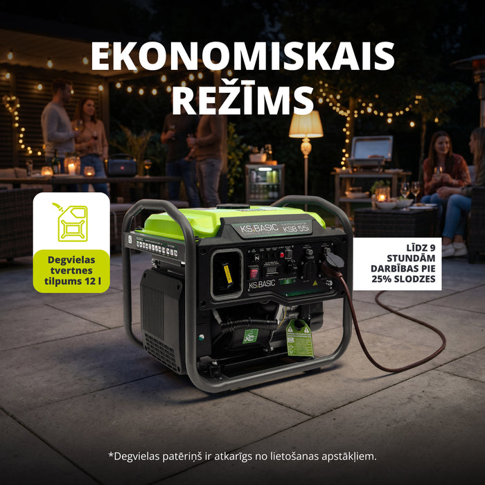 Invertora ģenerators KSB 55i