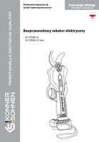 Bezprzewodowy sekator elektryczny KS СPS20V-32, KS СPS20V-32 Case