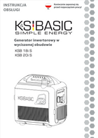 Inverterinis generatorius KSB 18i S, KSB 20i S