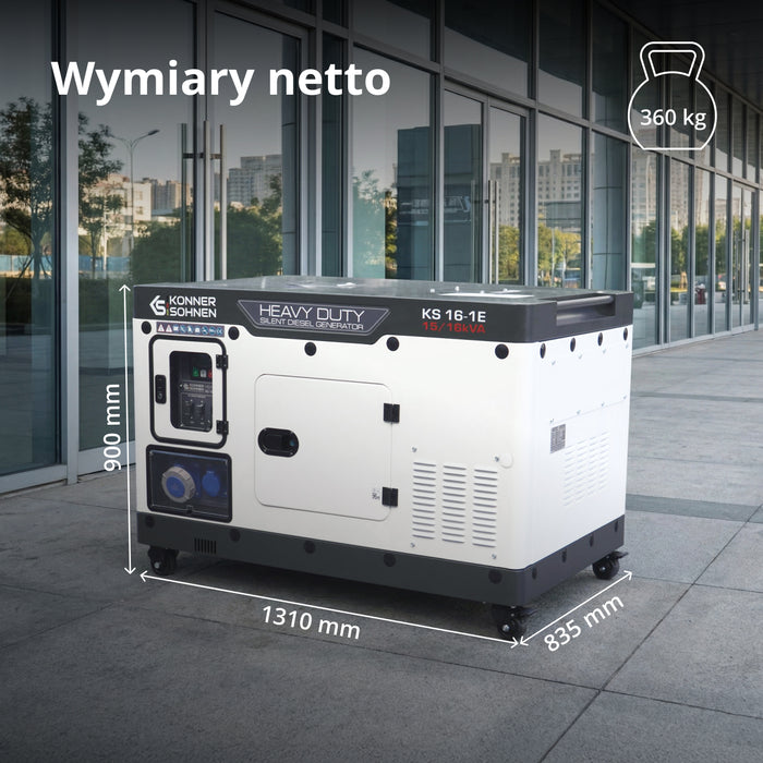 Generator dieslowski KS 16-1E