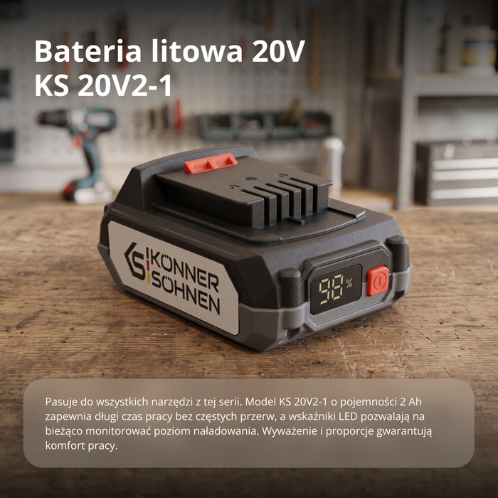 Stardikomplekt KS 20V2-1-DUAL