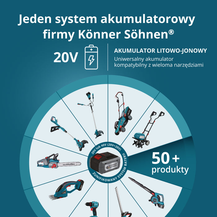 20V liitiumaku KS 20V8-2