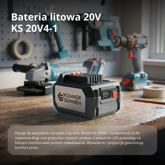 Starterio rinkinys KS 20V4-1-DUAL