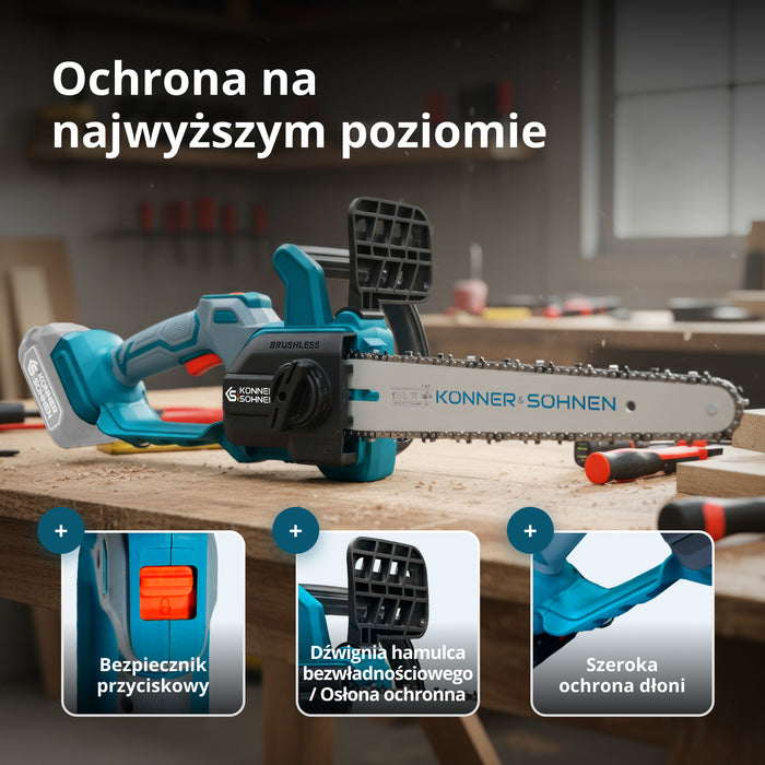 Bezvadu Mini Motorzāģis KS MCS20V-12