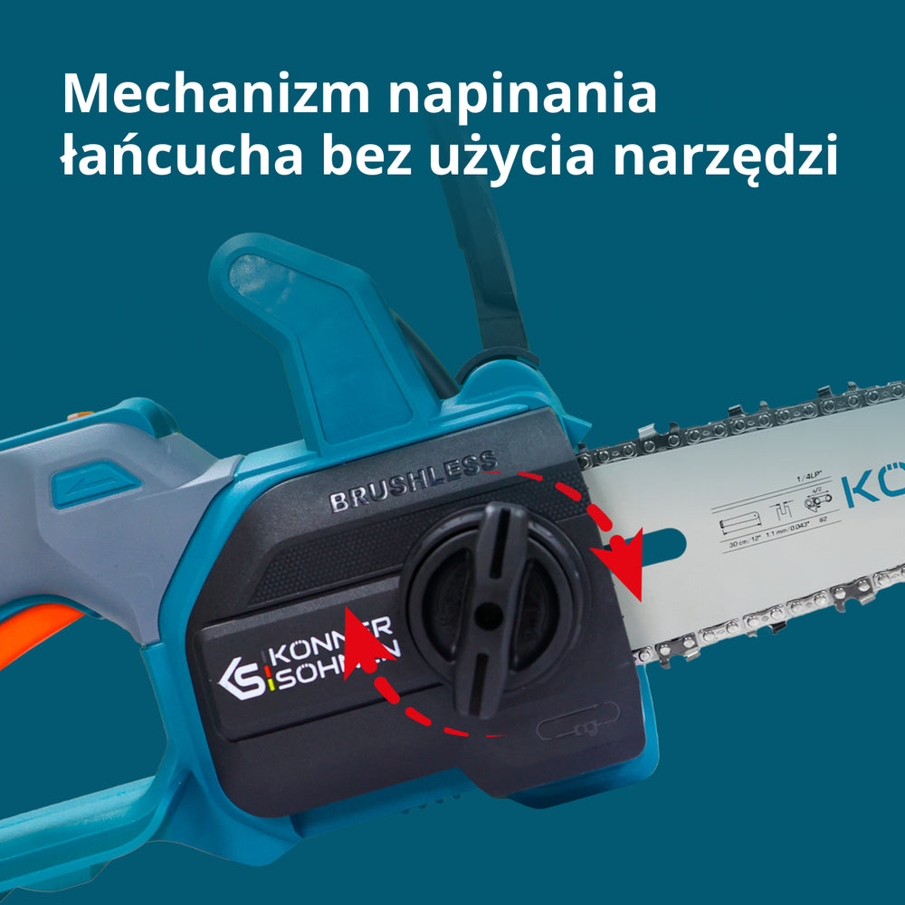 Bezvadu Mini Motorzāģis KS MCS20V-12