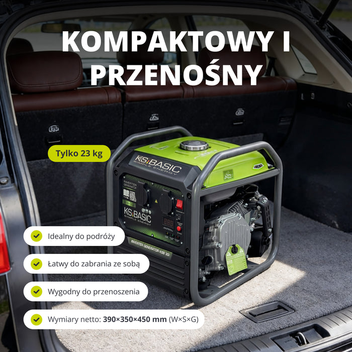 Inwertorowy generator KSB 30i