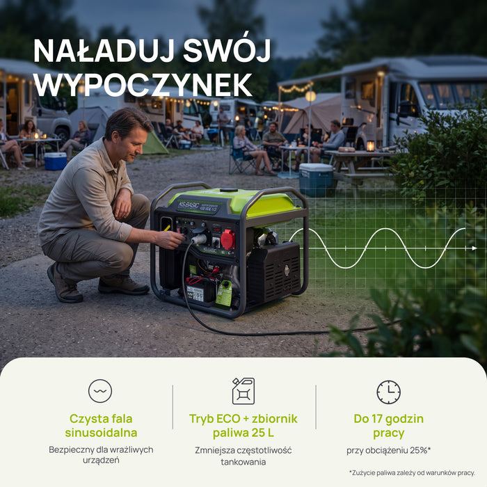 Inwerterowy Generator KSB 80iE-1/3
